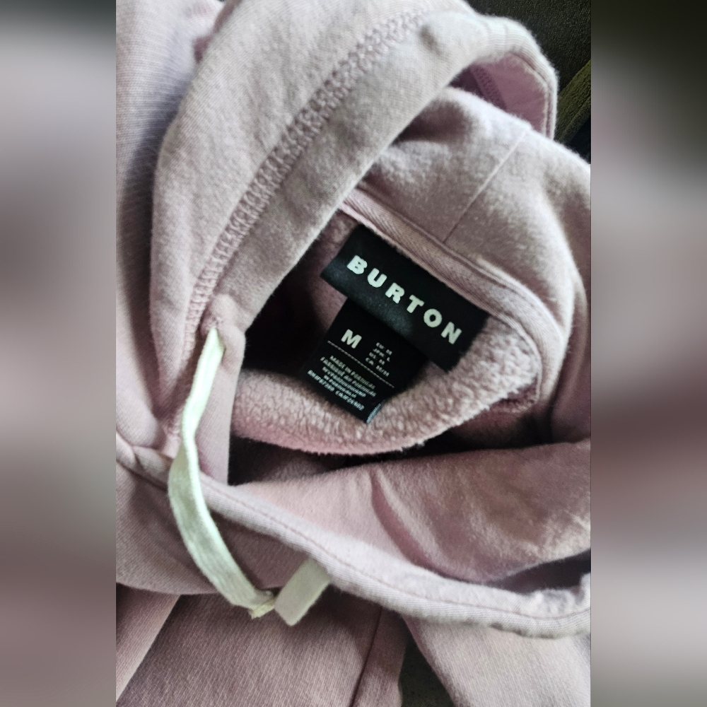 Burton Hoodie Sz M - Picture 3 of 5